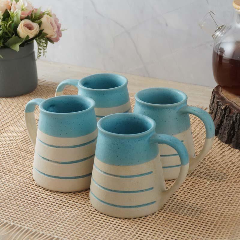 Buy Solway Ceramic Mug (300 ML) - Set Of Four Mug & Tea Cup from Vaaree