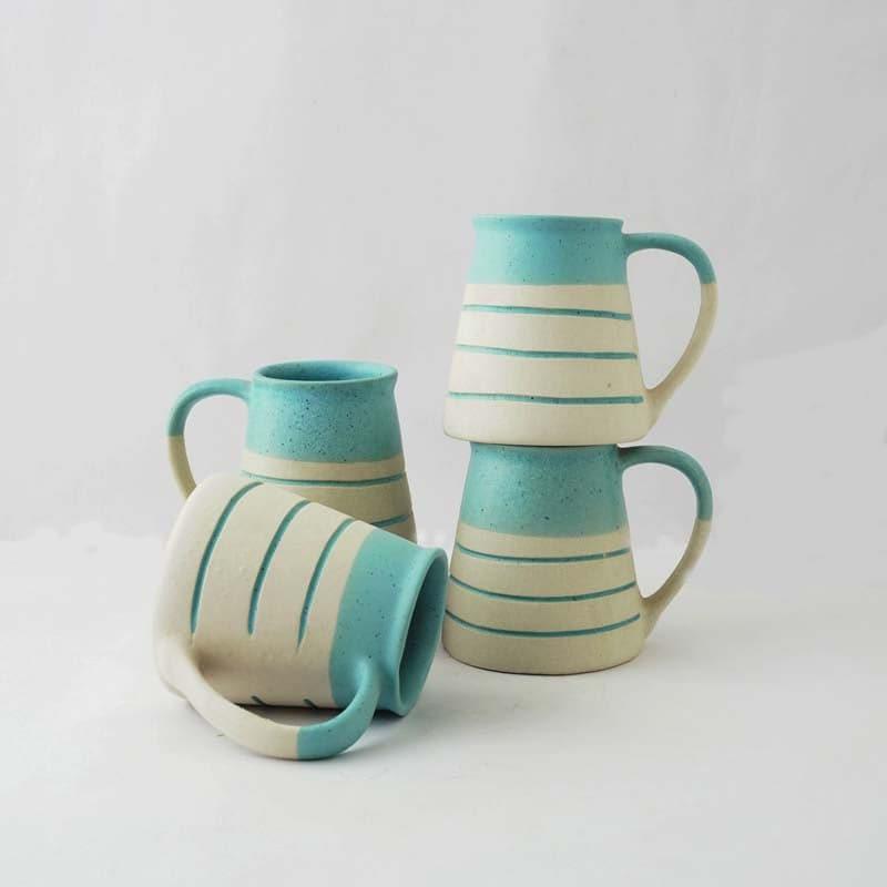 Buy Solway Ceramic Mug (300 ML) - Set Of Four Mug & Tea Cup from Vaaree