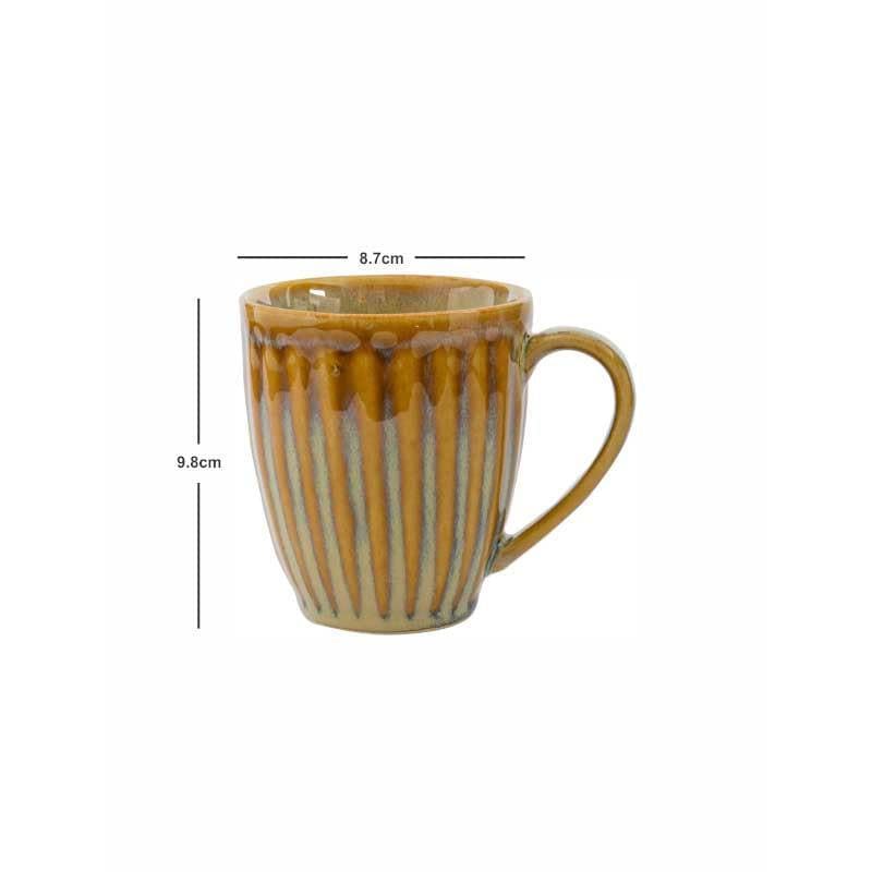 Buy Spectrum Kulhad - Set Of Three Mug & Tea Cup from Vaaree