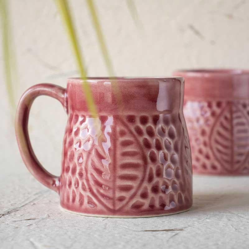Mug & Tea Cup - Strawberry Rush Mug - Set Of Two