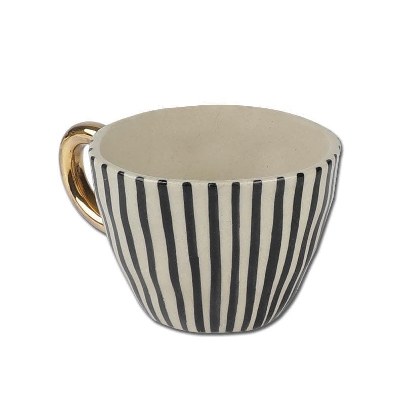 Buy The Striped Squad - Set Of Six Mug & Tea Cup from Vaaree