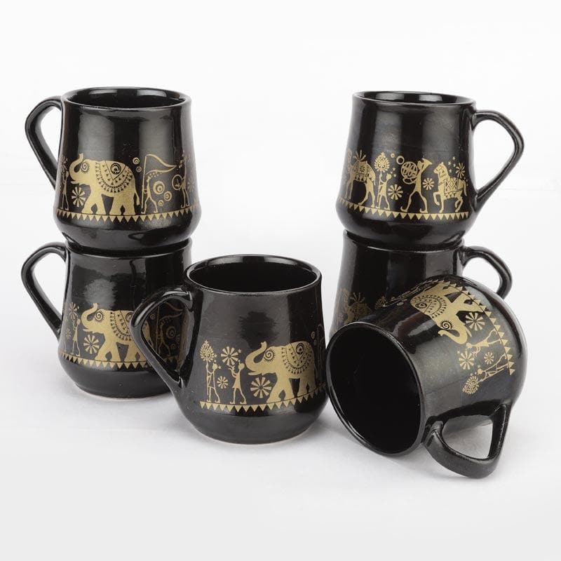 Mug & Tea Cup - Tribal Range Mug - Set Of Six