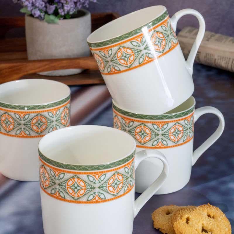 Buy Tripti Mug (210 ML) - Set Of Six Mug & Tea Cup from Vaaree