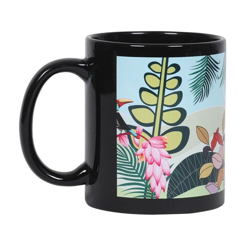 Buy Tropical Escape Mug - Black Mug & Tea Cup from Vaaree