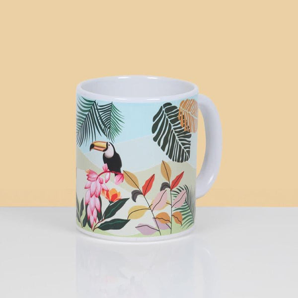 Mug & Tea Cup - Tropical Escape Mug - White