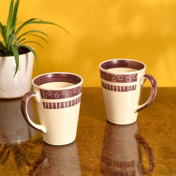 Mug & Tea Cup - Videh Ceramic Mug - Set Of Two