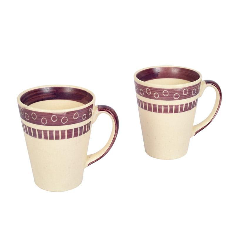 Mug & Tea Cup - Videh Ceramic Mug - Set Of Two