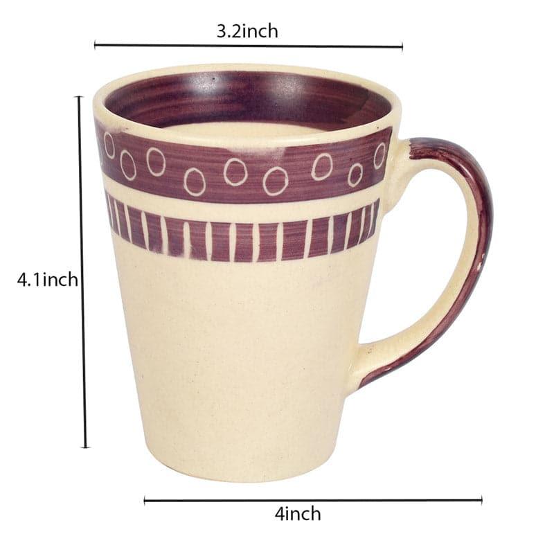 Mug & Tea Cup - Videh Ceramic Mug - Set Of Two