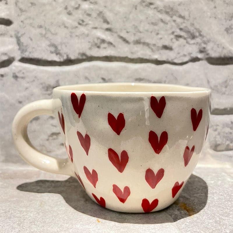 Buy Viggo Love Cup - 280 ML Mug & Tea Cup from Vaaree