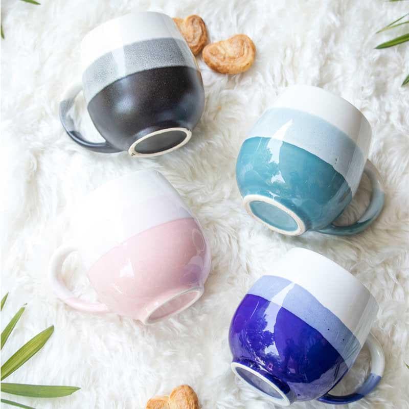 Buy Wave Riders Mugs - Set Of Four Mug & Tea Cup from Vaaree