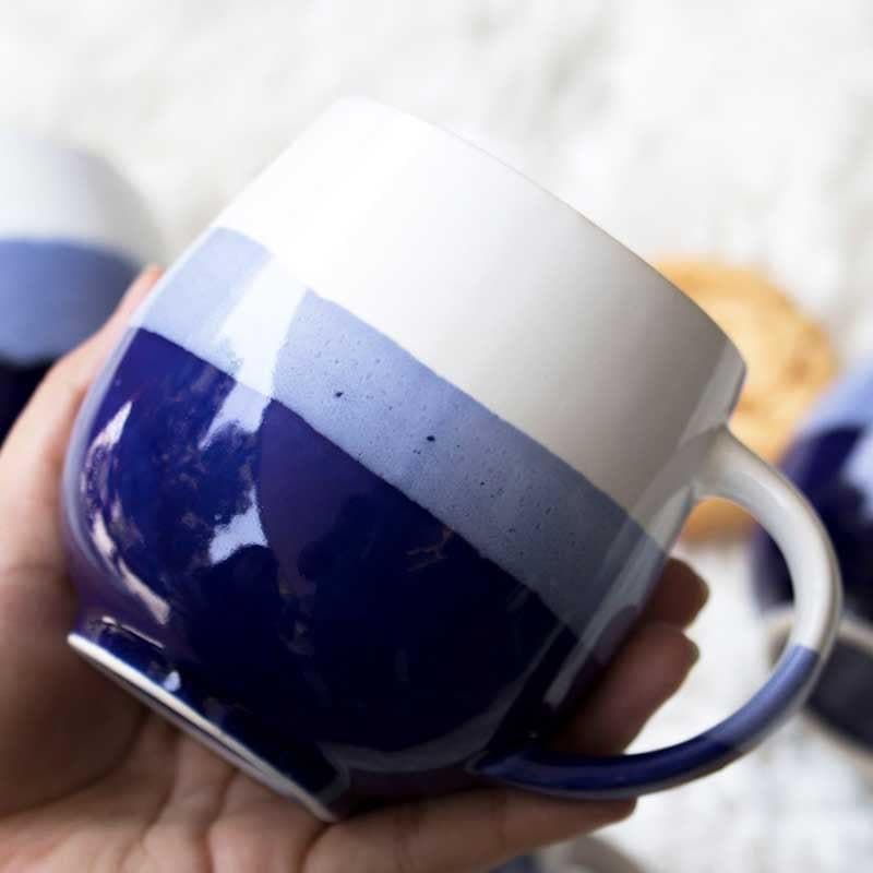 Buy Wave Riders Mugs - Set Of Four Mug & Tea Cup from Vaaree