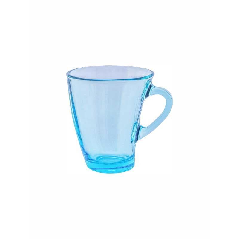 Mug & Tea Cup - Zeniyo Curved Tinted Mug (Blue) - Set Of Six