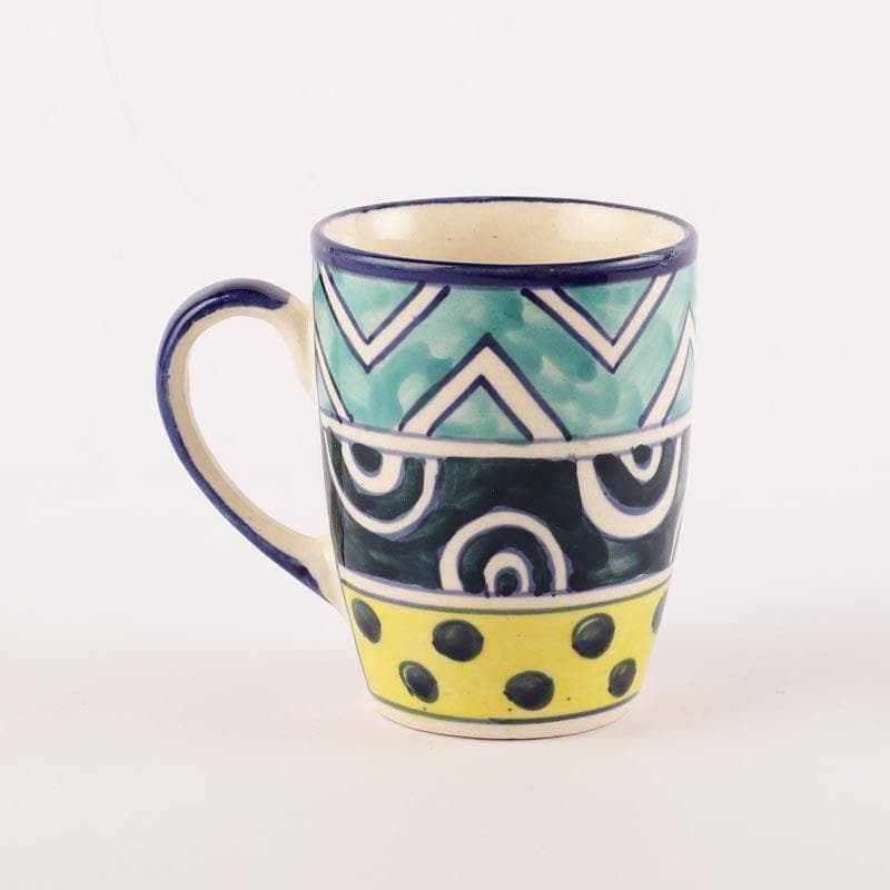 Buy Zubi Ethnic Mug - Set Of Two Mug & Tea Cup from Vaaree