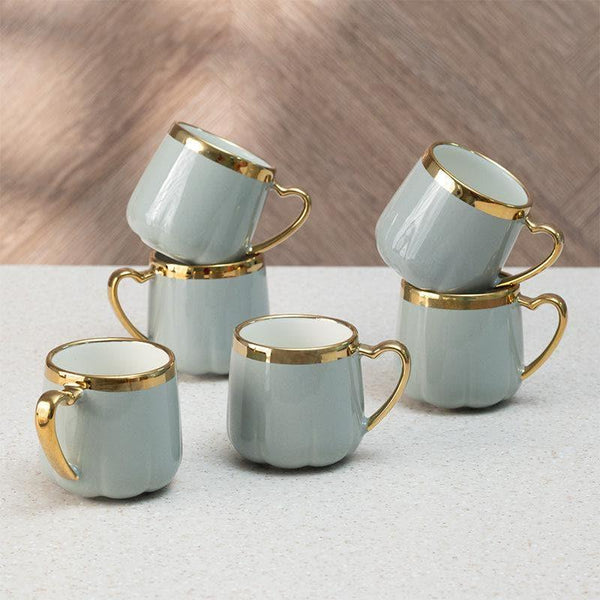 Mug - Bachi Mug (Grey) - Set Of Six