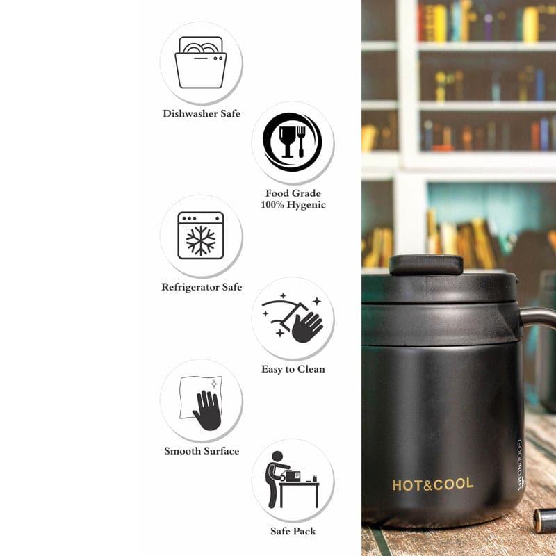 Buy Estella Coffee Mug - Black Mug from Vaaree