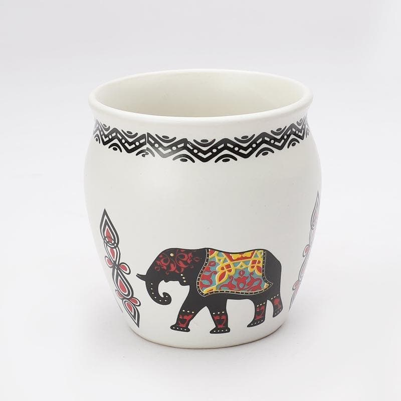 Buy Gajj Ceramic Kulhad - Set Of Six Mug from Vaaree