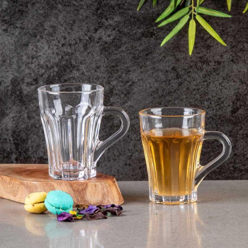 Buy Glassey Cup (160 ML) - Set Of Six Mug from Vaaree