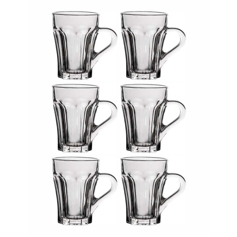 Buy Glassey Cup (160 ML) - Set Of Six Mug from Vaaree