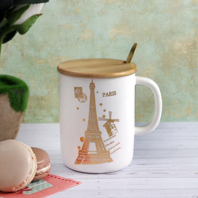 Buy Golden Tower Mug - 350 ML Mug from Vaaree