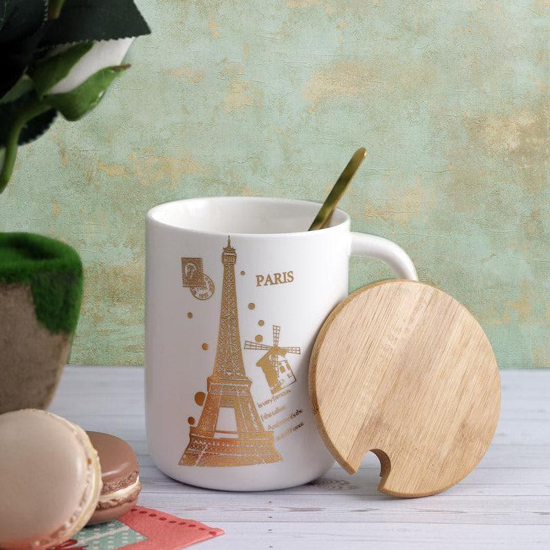 Buy Golden Tower Mug - 350 ML Mug from Vaaree