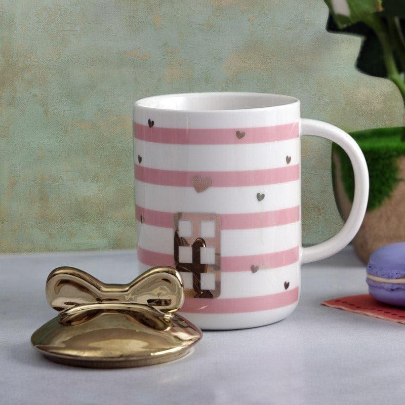 Buy Home Bow Mug (350 ML) - Pink Mug from Vaaree