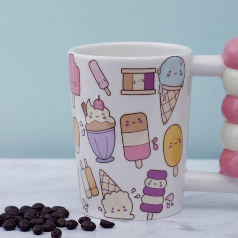 Buy Ice Cream Scream Mug - 400 ML Mug from Vaaree