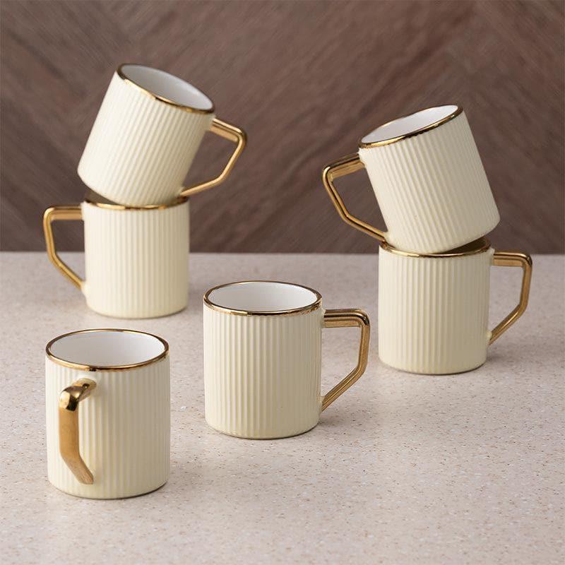 Buy Lingmell Mug (Beige) - Set Of Six Mug from Vaaree