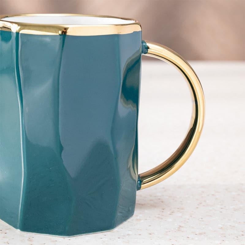 Buy Marlowe Porcelain Mug (Green) - 360 ML Mug from Vaaree