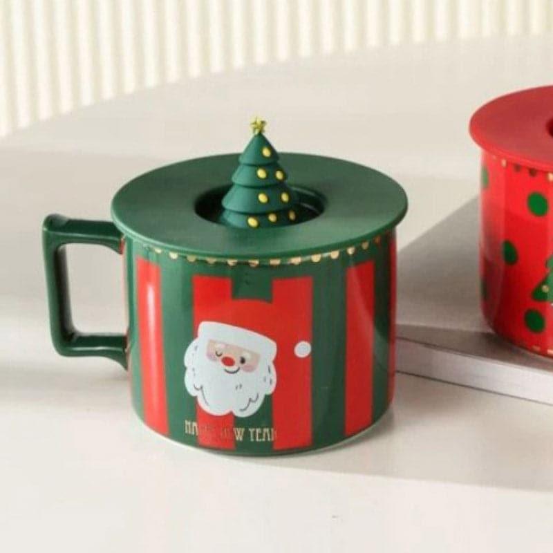 Buy Merry Madness Mug - Green Mug from Vaaree