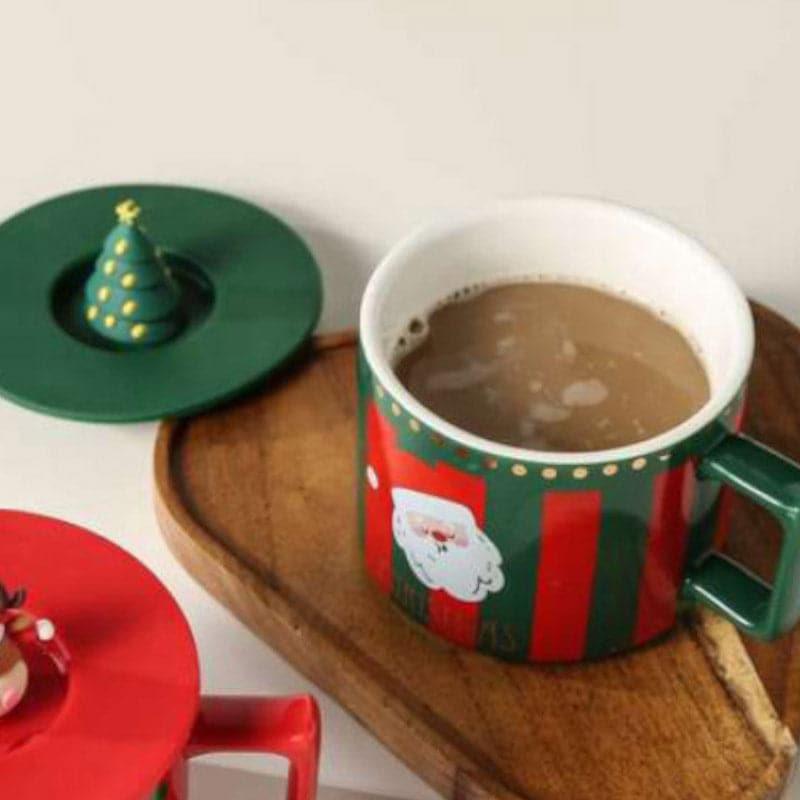 Buy Merry Madness Mug - Green Mug from Vaaree