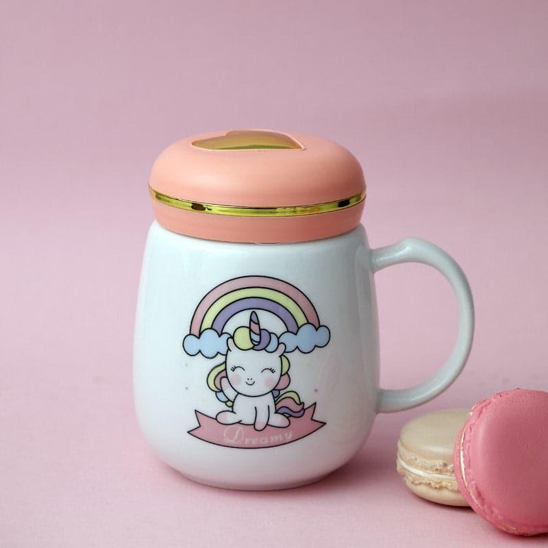 Buy Merry Unicorn Mug - 400 ML Mug from Vaaree