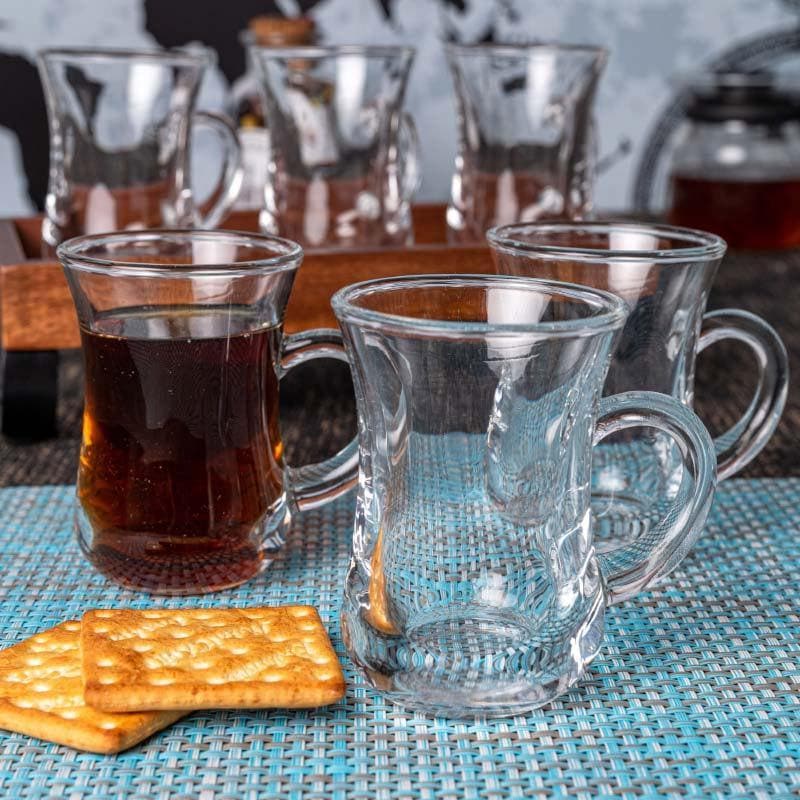 Mug - Revatilize Curved Glass Mug - Set Of Six