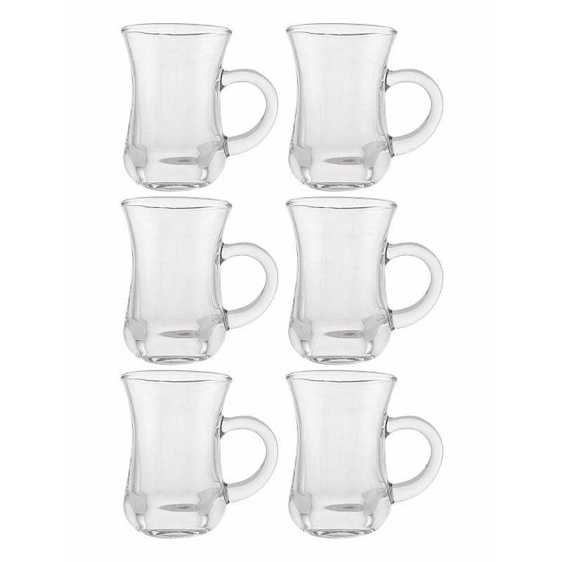 Mug - Revatilize Curved Glass Mug - Set Of Six