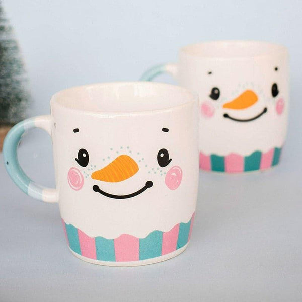 Mug - Snowman Mug - Set Of Two