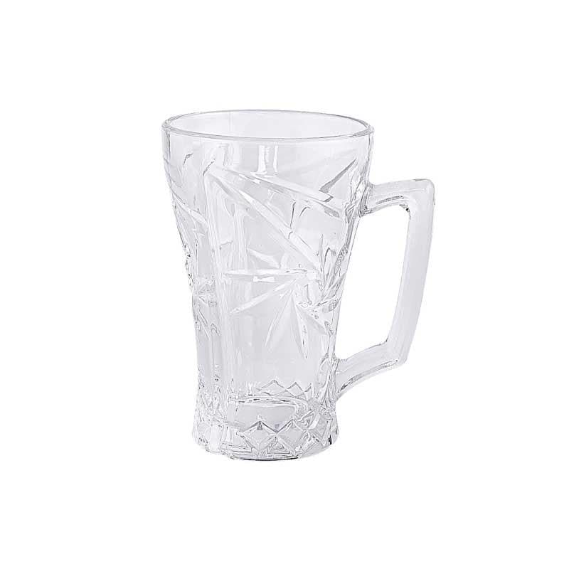 Buy Spirox Glass Mug - Set Of Four Mug from Vaaree