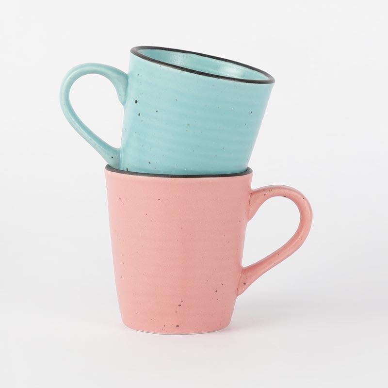 Buy Spray Paint Mug (Pink & Blue) - Set Of Two Mug from Vaaree