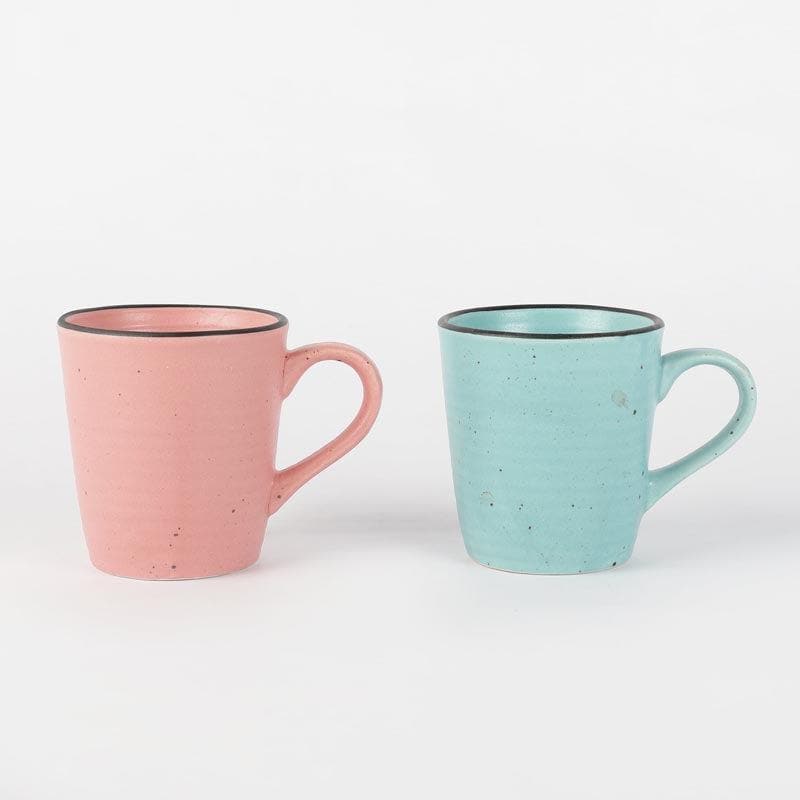 Buy Spray Paint Mug (Pink & Blue) - Set Of Two Mug from Vaaree