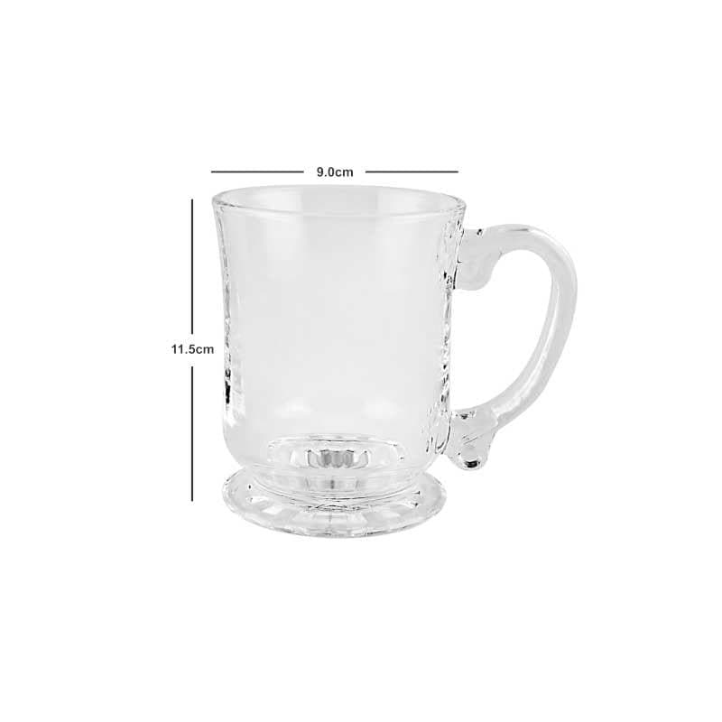 Buy Timothy Glass Mug - Set Of Two Mug from Vaaree