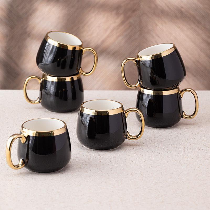 Buy Toge Mug (Black) - Set Of Six Mug from Vaaree