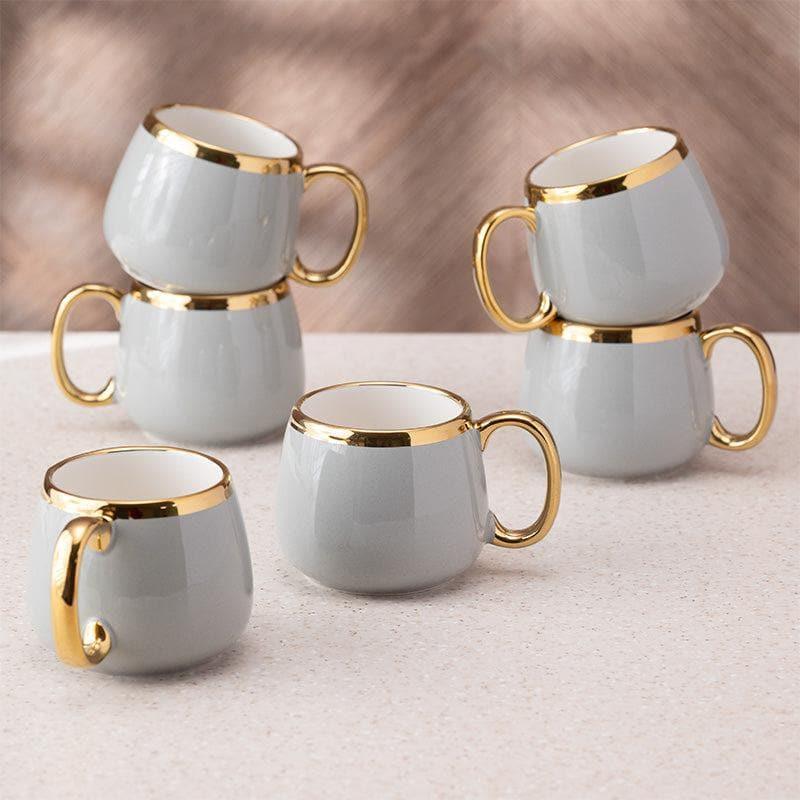 Buy Toge Mug (Grey) - Set Of Six Mug from Vaaree