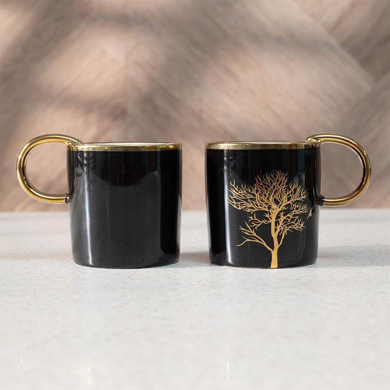 Buy Tree Twist Mug (Black) - Set Of Six Mug from Vaaree