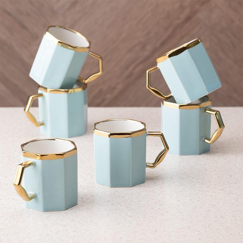 Mug - Venzor Mug (Water Blue) - Set Of Six