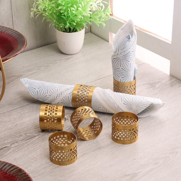 Napkin Ring - Tupa Napkin Ring - Set Of Six