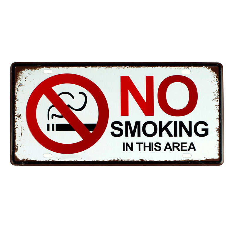 Buy No Smoking In This Area Wall Accent Wall Accents from Vaaree