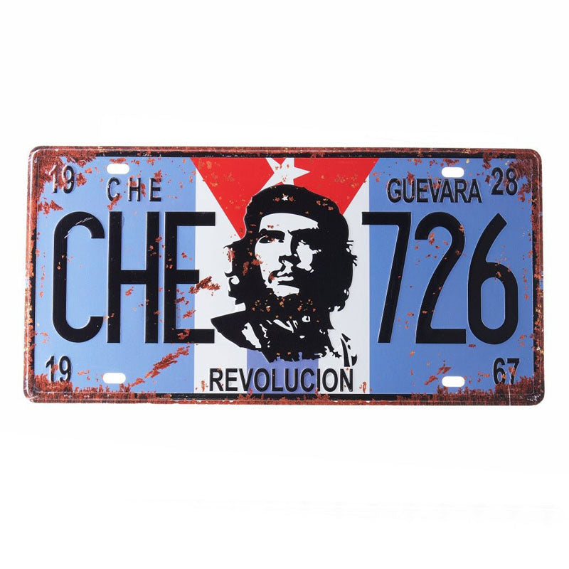 Buy Che 726 Number Plate Wall Accent Wall Accents from Vaaree