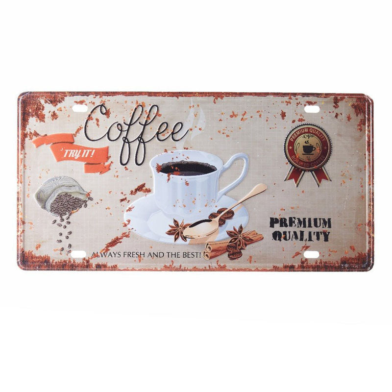 Buy Coffee Premium Quality Sign Plate Wall Accent Wall Accents from Vaaree