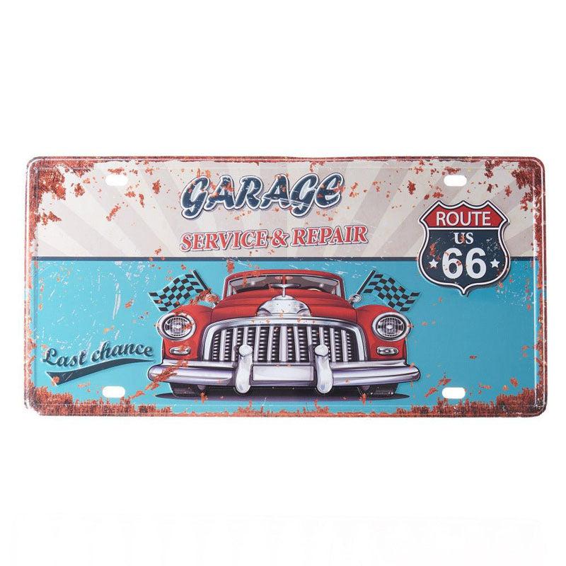 Buy Garage Service And Repairs Sign Plate Wall Accent Wall Accents from Vaaree