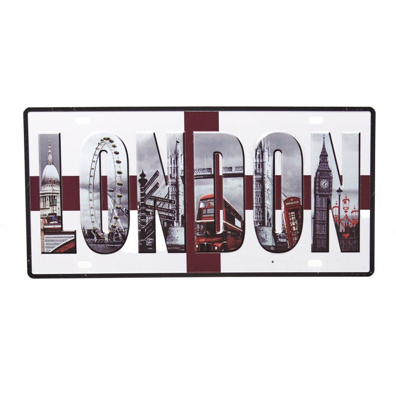 Buy London Sign Plate Wall Accent Wall Accents from Vaaree