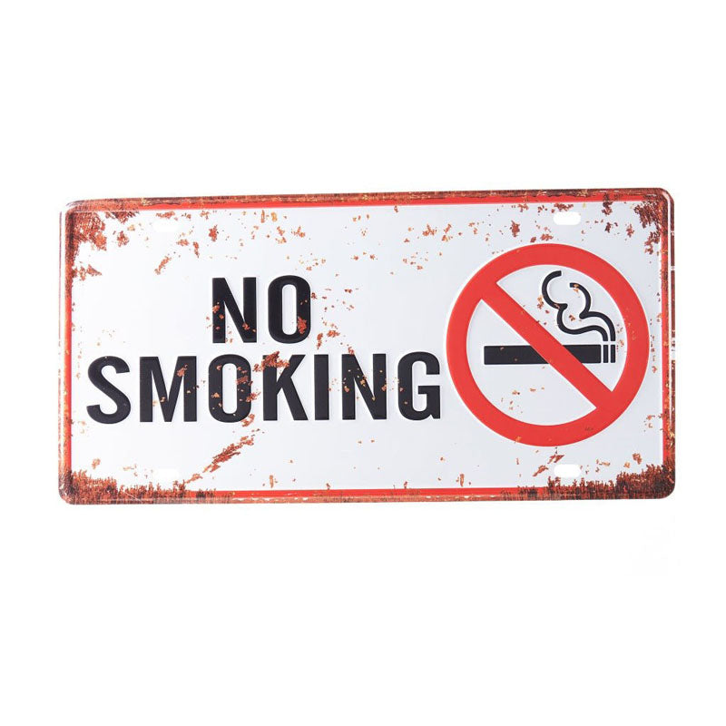 Buy No Smoking Sign Plate Wall Accent Wall Accents from Vaaree