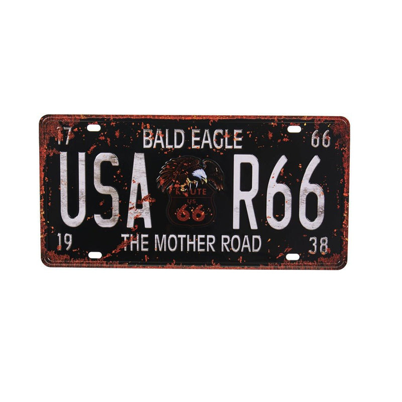 Buy Bald Eagle Number Plate Wall Accent Wall Accents from Vaaree